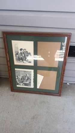 Framed law pictures