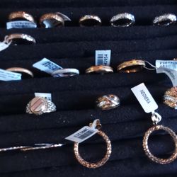 10 K Gold men's women's Rings