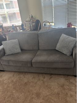 Ashley brand grey couch