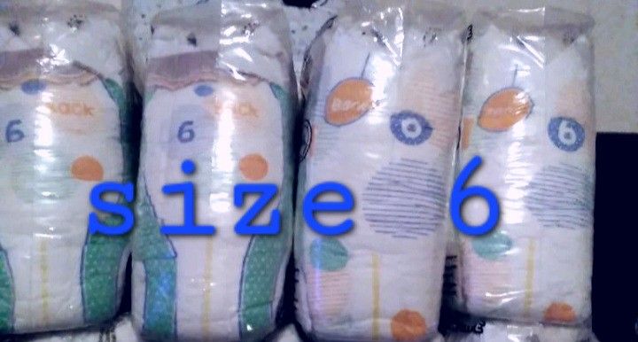 Diapers Size 6