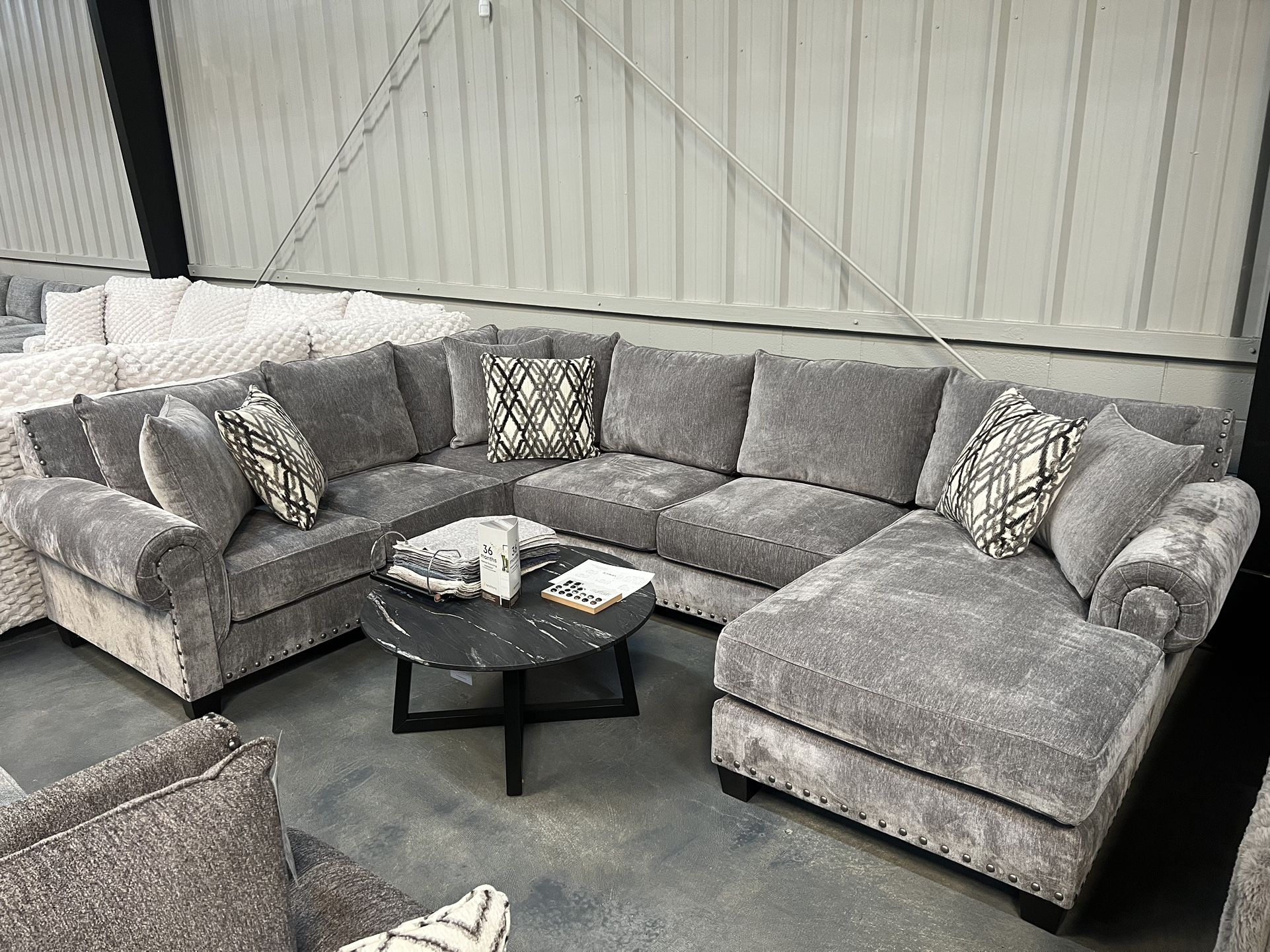 Large Sectional On Sale Now! Clearance Custom