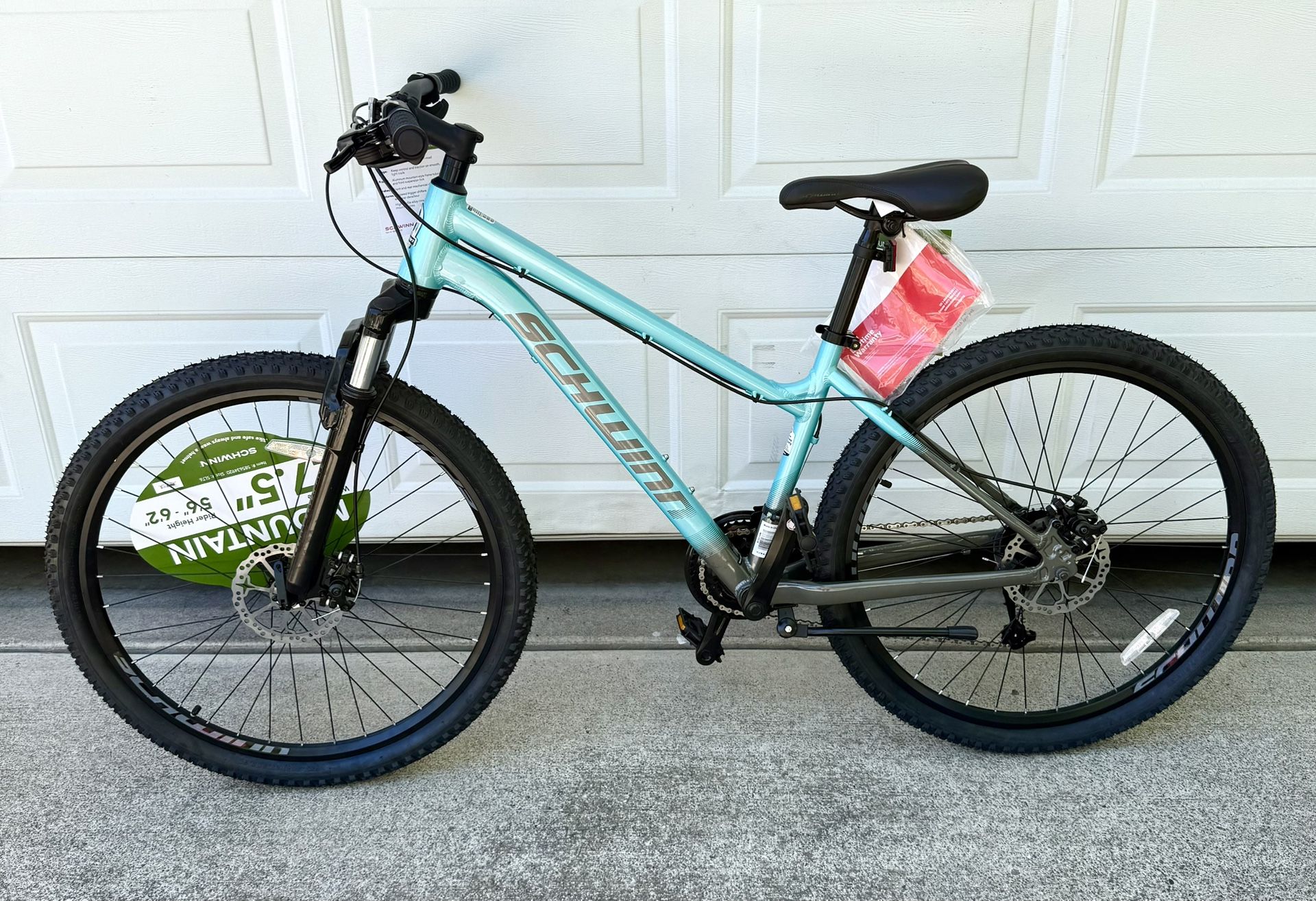 New - 27.5" SCHWINN AL Comp Mountain Bike - Disk Brakes - Aluminum Frame