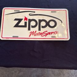 ZIPPO MOTOR SPORTS TAG. 