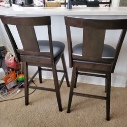 Two Brand New Swivel Chairs / Bar Stools