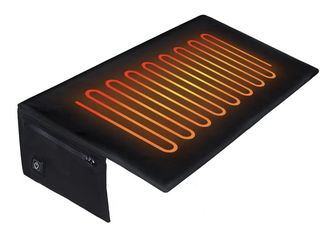 New Portable Heated Camping Chair Pad/Seat Cushion, 17"; Lightweight USB Stadium Seat Cushion; Heating Seat Pad (Battery Not Included)