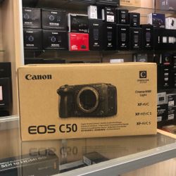 Canon C50 Digital Cinema Camera 