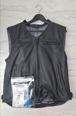 **​Brand New** Helite Custom Leather Airbag Vest for women (Size Small) retails for $839 *FREE DELIVERY*