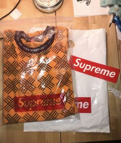 Supreme long sleeve sz L