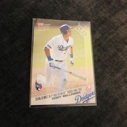 LA Dodgers Cody Bellinger’s Rookie Card