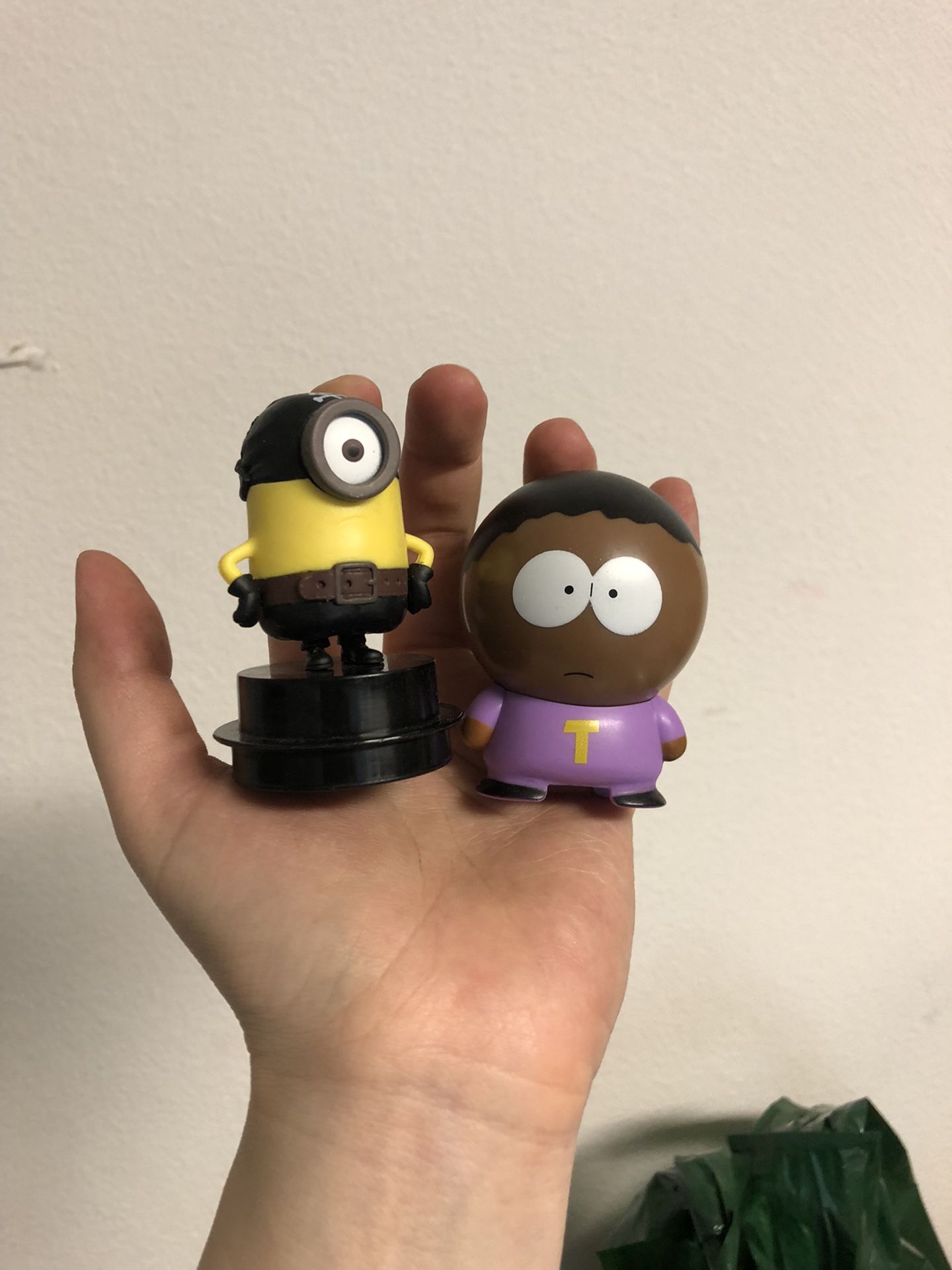 Minion and South Park Figurines