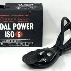Voodoo Lab Pedal Power ISO-5 Guitar Pedal Power Supply