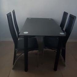 Modern Glass Dining Table