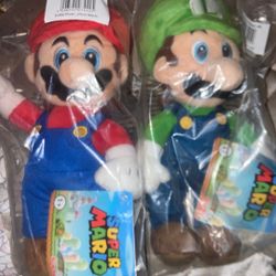 Simba Super Mario Bros Plush Set 