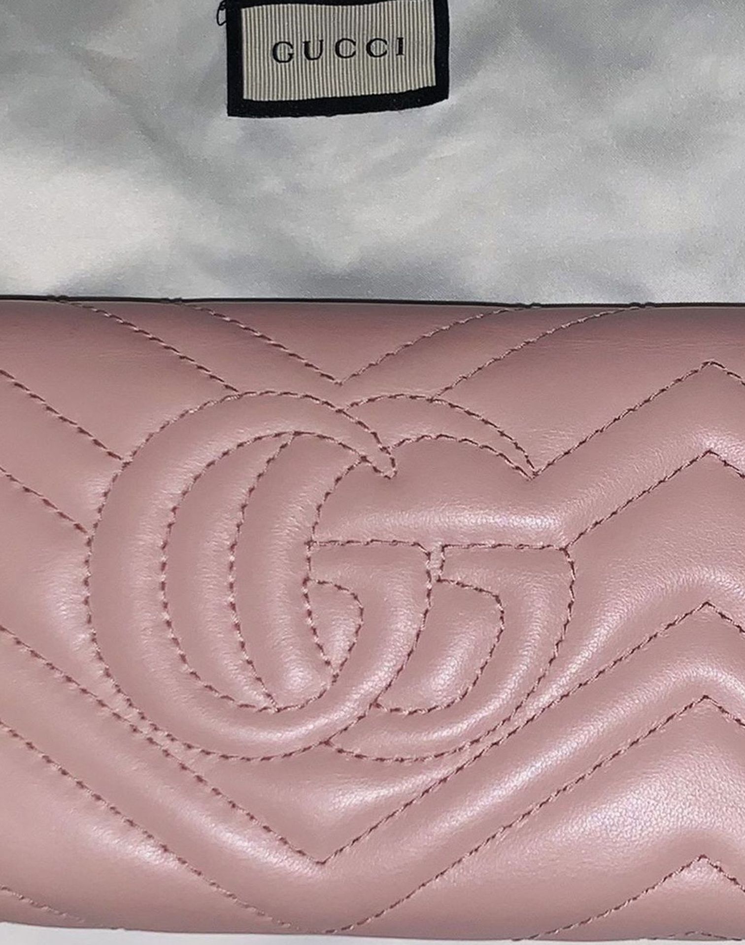 Light Pink GUCCI wallet