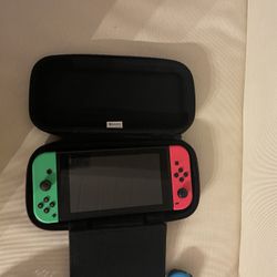 Nintendo Switch With Dock 8 Games And Extra Controllers 