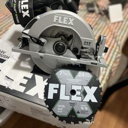 New Flex 24v Circular Saw 