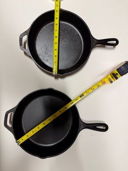 Lodge cast iron pans