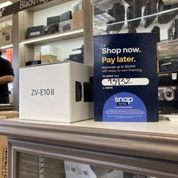 Sony ZV E10II W/ 16-50mm Kit lens