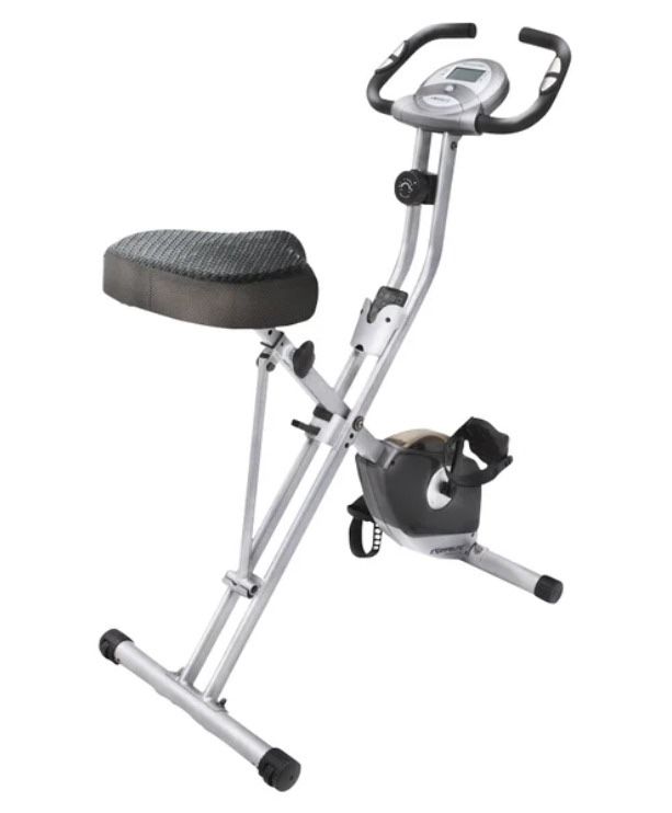 Exerpeutic Upright Folding Bike with Airsoft Seat