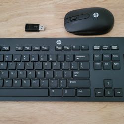 HP Slim Wireless Keyboard and Mouse 