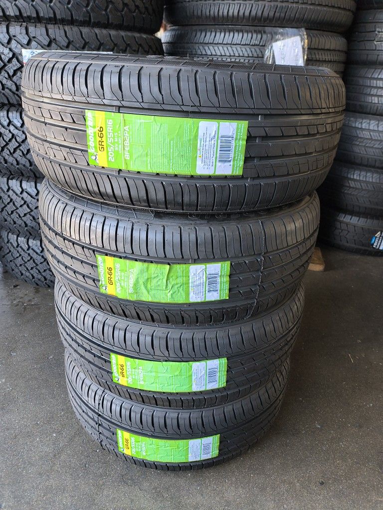 205/55/15 New Tires Set Of 4 Goodtrip Installed And Balanced Set De 4 Llantas Nuevas Instaladas Y Balanceadas