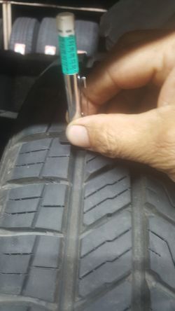 2355518s two tires mount and balance instaladas y balaceadas