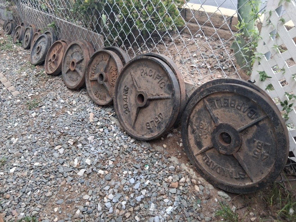 Olympic Weight Set (complete 250lbs X2)