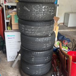 8 TIRES - CHECK OUR OTHER LISTINGS FOR SIZES AND PRICES 235 255 245 265 155