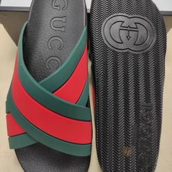Gucci Cross Slides 