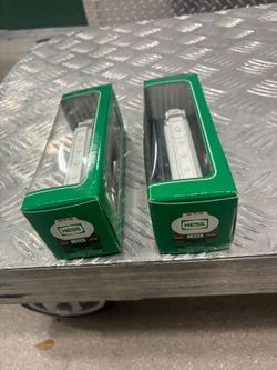 1998 Hess Miniature Tanker Trucks, -the first miniature in the Hess Toy Truck series. New in boxes  $30 each 