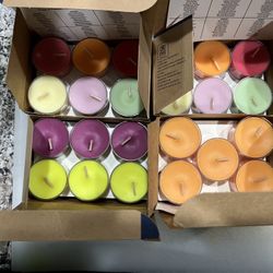 4 NIBs Partylite Tealights