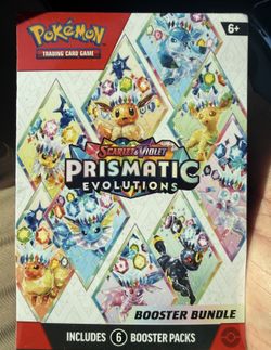 Prismatic Evolutions Booster Bundle