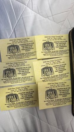 San Diego county fair tickets