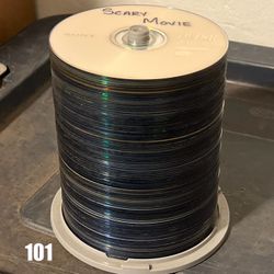 Large Load Of 105 DVD Movies, Multiple Genre Copies Of High-quality DVDs For Cheap