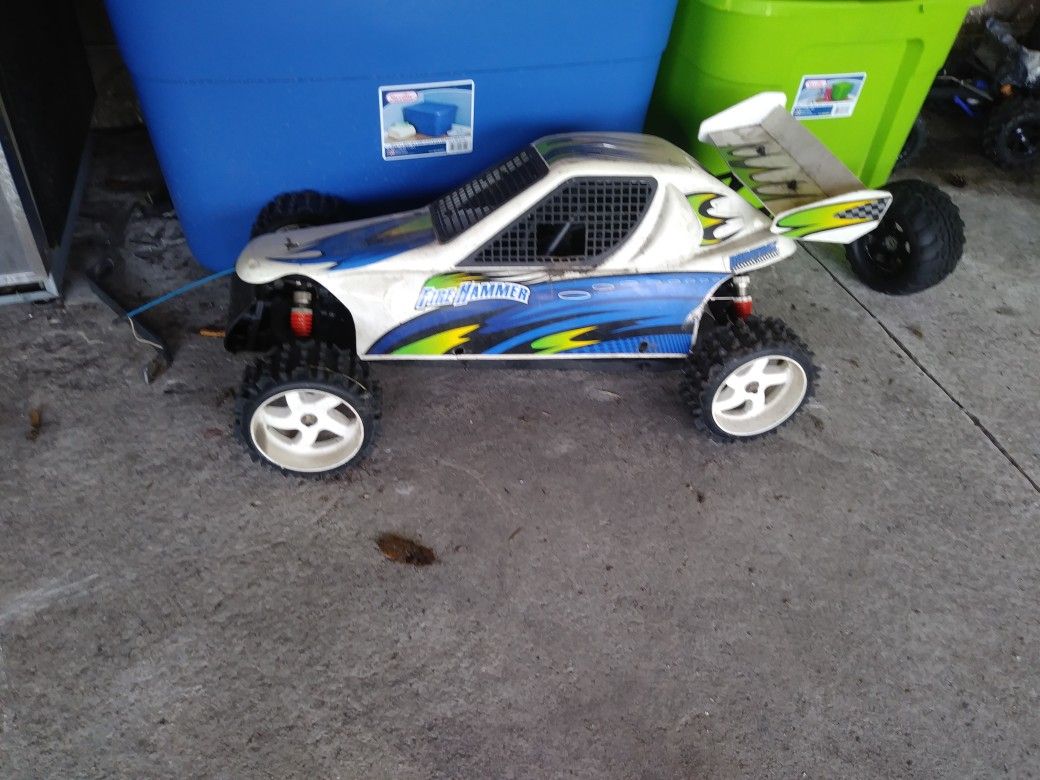 Duratrax firehammer 23cc 2stroke 1/5 scale rc