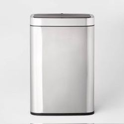 Motion with Liner-Brightroom Stainless Steel Touchless Kitchen Trash Can,11.8 Gallon,Silver