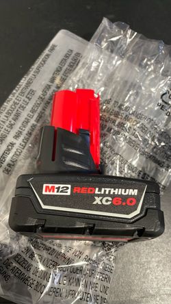 Milwaukee M12 XC 6.0 Battery 6ah