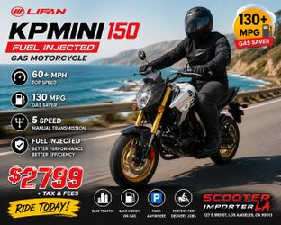 🏍️ LIFAN KPMINI 150 EFI - ONLY $2,799 + TAX & FEES! 🏍️