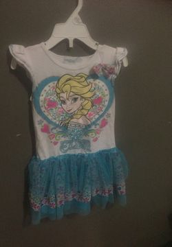 Elsa dress size 4