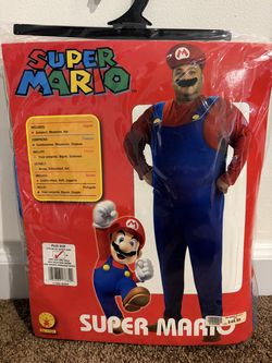 Halloween Costume – Super Mario Bros. Mario (Plus Size) - LIKE NEW
