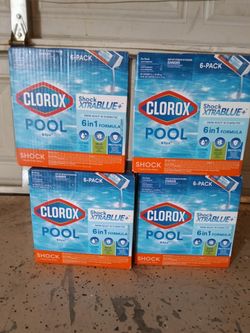 Clorox pool Shock
