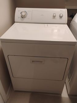 WHIRLPOOL 7 CU FT ELECTRIC DRYER 6 CYCLES 3 TEMPERATURES