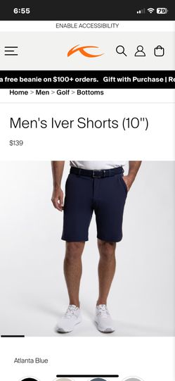 Men’s KJUS IVER Golf Shorts!!