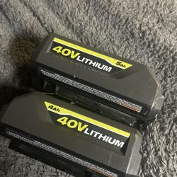 Ryobi Chargers 