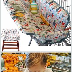 2 in 1 Shopping Cart & Highchair Cover 