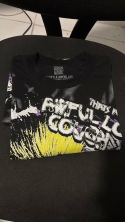 Asaali Co Awful Lot Of Cough Syrup Graphic Tie-dye T-shirt Mens M
