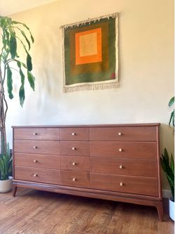 Stunning 1960's Solid Danish Teak Dresser