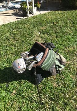 Golf clubs set + Nike Bag