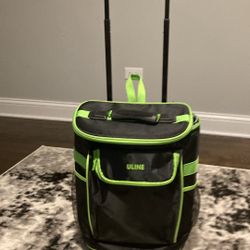 ULINE rolling cooler bag