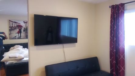 TV wall mounted any kind or custom